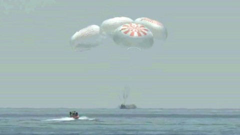 SpaceX tarihi görevini tamamladı