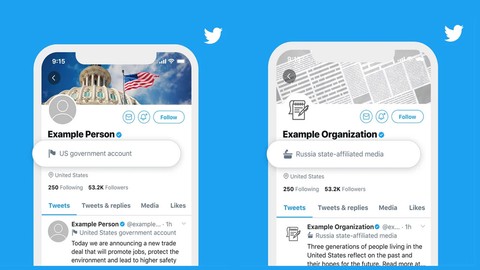 Twitter devlet destekli hesaplara etiket verecek
