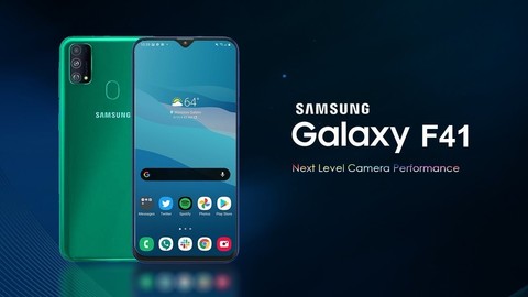 Bütçe dostu f/p modeli Galaxy F41 geliyor!