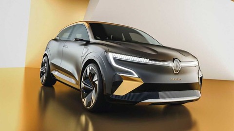 Fotoğraflarla Renault Megane eVision!