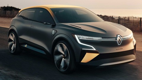 Renault'un elektrikli modeli Megane eVision tanıtıldı!