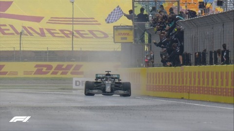 İstanbul GP'de şampiyon Lewis Hamilton