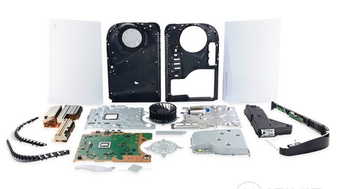 PS5 parçalarına ayrıldı! Bu konsolu tamir etmek çok kolay!
