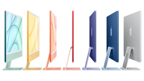 iMac Apple M1 ve renk seçenekleri ile geldi!