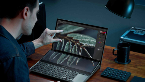 OLED ekranlı ASUS dizüstü bilgisayarla renkler daha canlı, daha gerçek