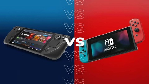 Steam Deck ile Nintendo Switch OLED karşı karşıya !