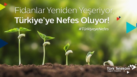 Türk Telekom’dan 100 bin fidan