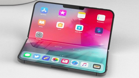 İşte Apple'ın katlanabilir iPhone'u!
