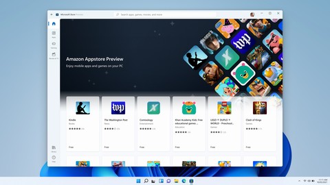 Android uygulamaları Windows 11 için geliyor!