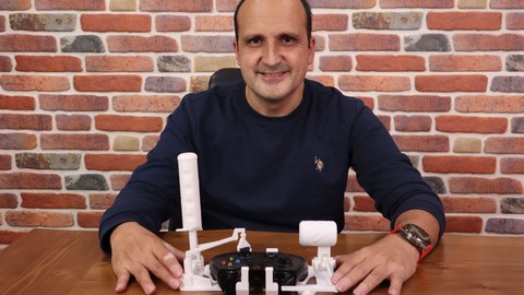 3D yazıcıdan uçuş simülatörü aparatı bastık!
