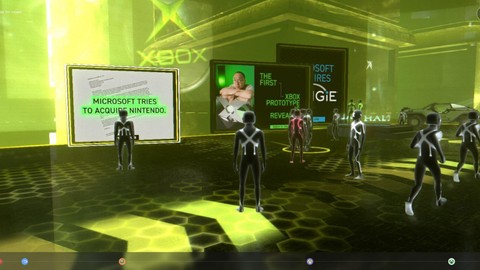 Metaverse evrene net bakış! Microsoft Xbox müzesi