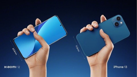 Xiaomi Mi 12 ve iPhone 13 Pro Max karşılaştı!