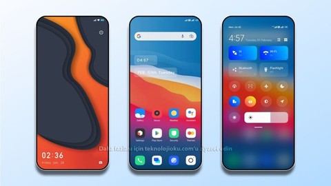 Xiaomi cihazları için Harika bir tema daha!