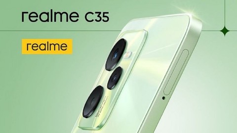 Realme C35 10 Şubat'ta geliyor! Tasarım ve temel özellikler açıklandı!