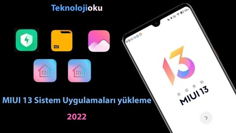 MIUI 12.5'te MIUI 13 Uygulamaları nasıl indirilir ve kurulur?