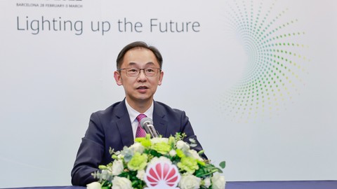 Huawei İcra Direktörü Ryan Ding: Daha güçlü bir dijital ekonomi için birlikte çalışmalıyız