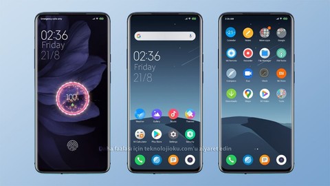 Xiaomi için yeni şarj animasyonlu harika tema!