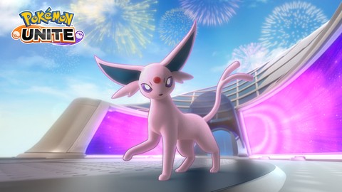 Espeon Pokemon Unite'ta gücü ile fark yaratıyor