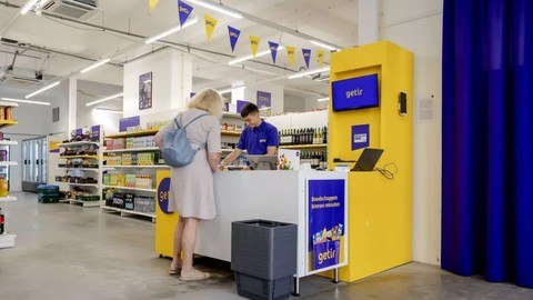 Getir, ilk fiziksel süpermarketini açtı!