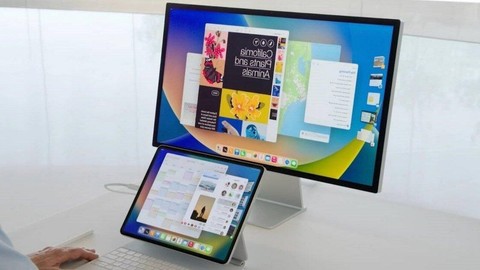 Apple’ın yeni ikisi bir arada tablet tasarımı, fazlasıyla dikkat çekici