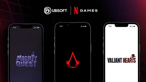 Netflix ve Ubisoft, üç özel mobil oyun için anlaştı!