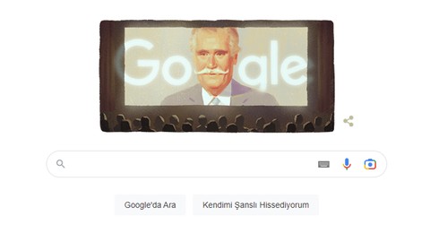 Efsane usta isim Hulusi Kentmen'e özel doodle!