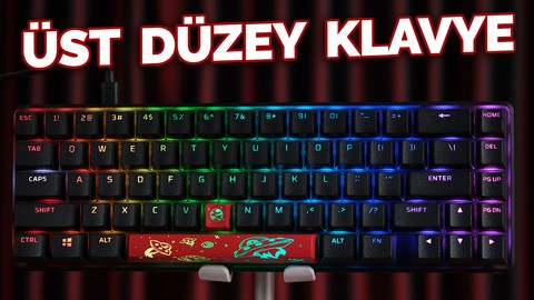 Üst düzey oyuncu klavyesi: HyperX Alloy Origins 65 inceleme!