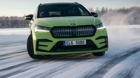 Skoda Enyaq iV vRS, DRIFTING için dünya rekoru kırdı