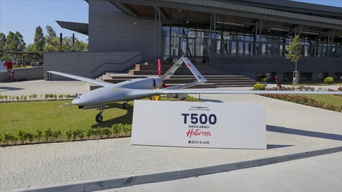 Bayraktar TB2'nin 500'üncüsü üretim hattından çıktı