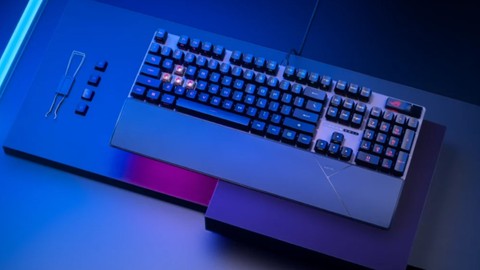 Asus bu seferde kablolu mekanik klavye modelini tanıttı