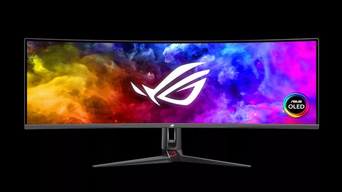 ASUS yeni OLED oyun monitörünü satışa sundu