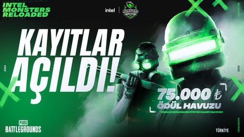 ‘Intel Monsters Reloaded 2023 PUBG Battlegrounds Turnuvası’ başladı!