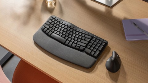 Logitech Wave Key, konforlu yazım deneyimi sunuyor