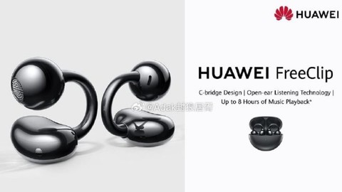 Huawei FreeClip kulaklıklar 36 saat pil ömrüyle piyasada