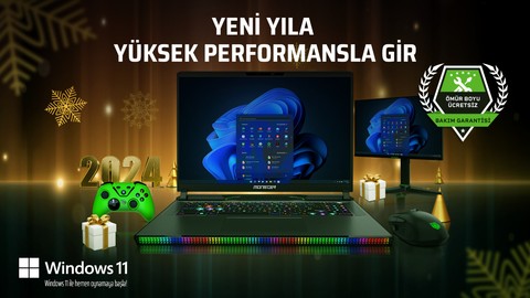 Monster Notebook, Windows 11’le kesintisiz oyun deneyimi sunuyor