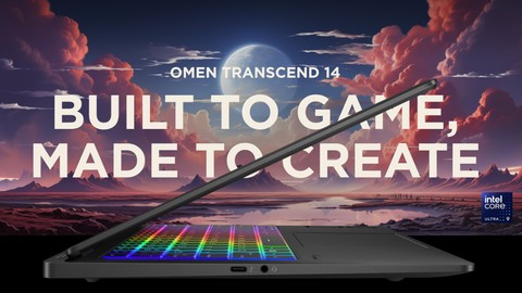 HP, Omen Transcend 14 ile dünyanın en hafif oyun bilgisayarını tanıttı