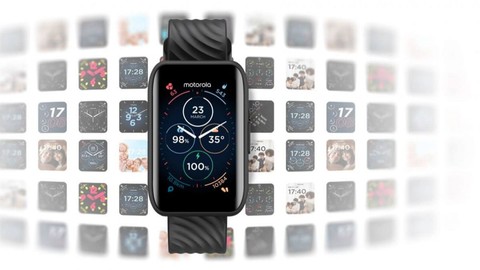 Moto Watch 40, uzun pil ömrü ve yeni işletim sistemiyle dikkat çekiyor