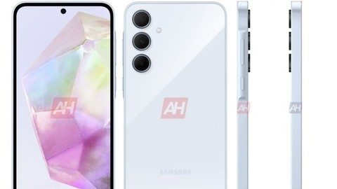Samsung Galaxy A35 tam olarak böyle görünecek