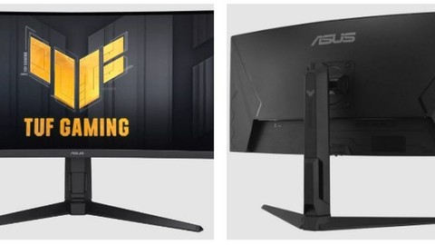 Asus TUF Gaming VG34VQL3A monitör piyasaya sürüldü
