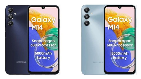 Samsung Galaxy M14 4G, Snapdragon 480 ile piyasaya sürüldü