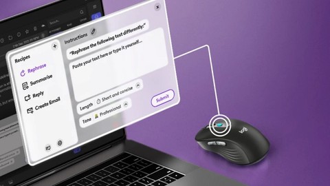 Yapay zeka klavye ve farelerimize kadar girdi, Signature AI Edition M750 tanıtıldı