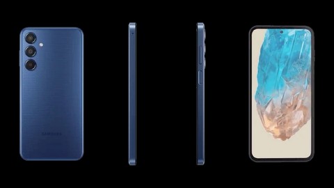 Galaxy M35'in 6.000 mAh bataryalı render görüntüleri sızdırıldı