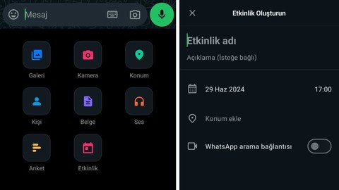 Artık agalarla o pikniği yapabileceksiniz, WhatsApp etkinlikler özelliğini duyurdu