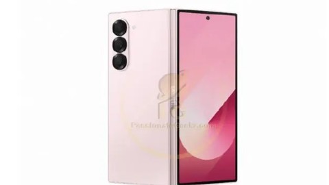 Samsung Galaxy Z Fold6 pembe renk seçeneğiyle sızdırıldı