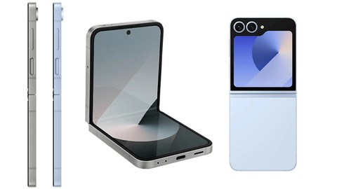 Samsung Galaxy Z Flip 6 ile Z Fold 6 modellerinin render görüntüleri sızdırıldı