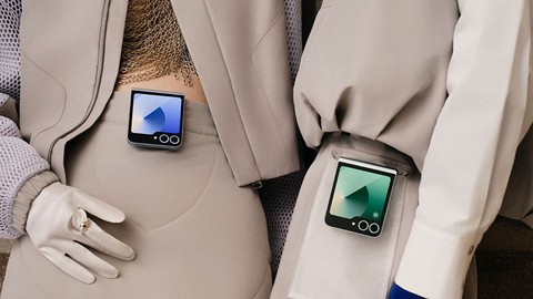 Samsung Galaxy Z Flip6'dan ilham alan “The Flipside” Koleksiyonu modayla inovasyonu buluşturdu