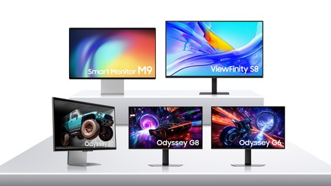 Samsung'un yapay zekâ özellikli yeni monitörleri   CES 2025’te sahneye çıktı