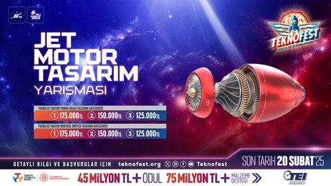 TEKNOFEST Jet Motor Tasarım Yarışması ile Havacılık Teknolojilerinin Geleceğinde Yerinizi Alın