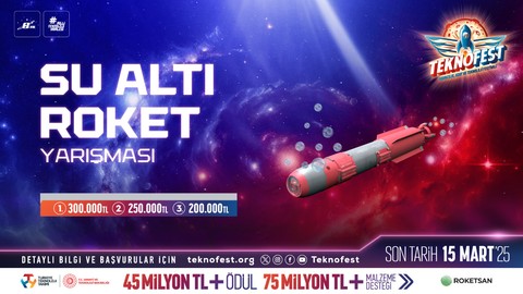 Su Altı Roket Yarışması ile Yenilikçi Teknolojilere Adım Atılacak