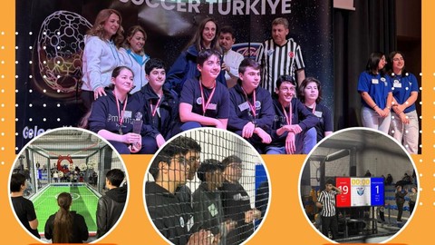 Mehmet Rıfat Evyap Mesleki ve Teknik Anadolu Lisesi Drone Soccer Türkiye'de Şampiyon Oldu!